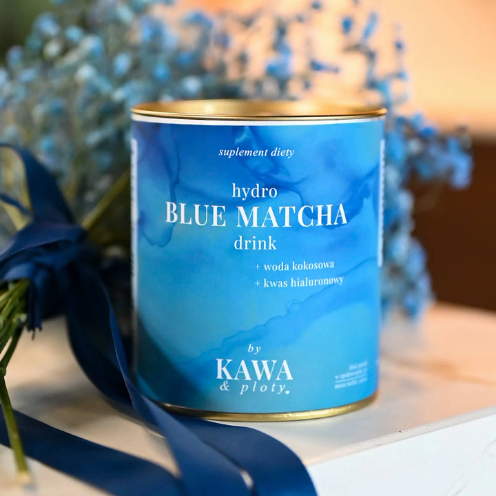 hydro BLUE MATCHA drink